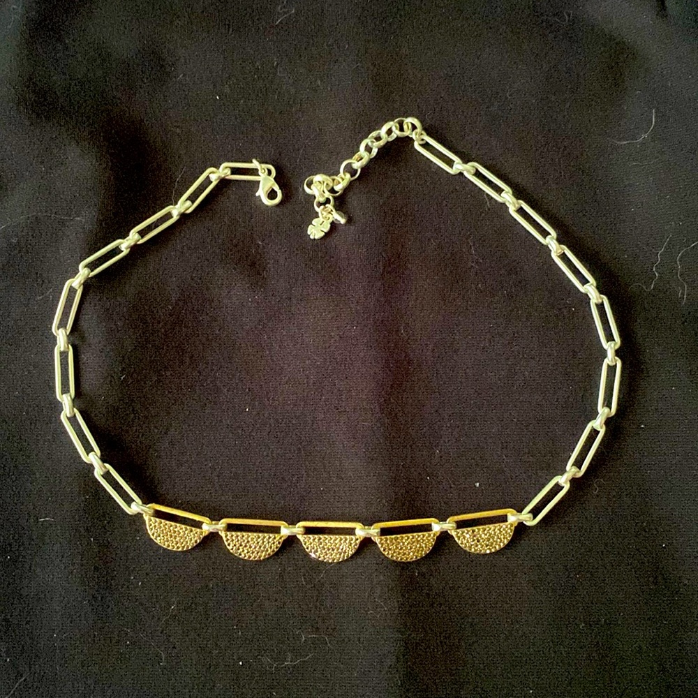 3/$15. Gold and silver necklace by Lucky Brand, sparkle effect